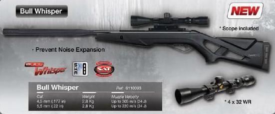 GAMO  BULL WHİSPER HAVALI TÜFEK 5,5 MM
