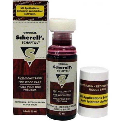 BALLISTOL SCHERELL,S SCHAFTOL DOĞAL KUNDAK YAĞI REDDISH BROWN 50 ML